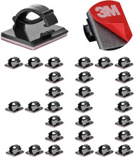Cable Clips Self with 3M Adhesive Cord Organizer, Wire Holder Clamp Management S picture