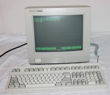 Hewlett Packard HP 700/96 Terminal Monitor w/ Keyboard – Vintage Tested picture