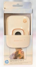 HP Sprocket 2 in 1 Printer and Instant Camera White New Sealed In Box picture
