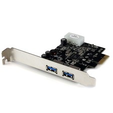 StarTech Dual-Port USB 3.0 PCIe x1 Adapter Card P/N: PEXUSB3S2 picture