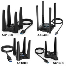 AX5400/AX1800/AC1900/AC1300 Dual Band USB 3.0 WiFi 6 Adapter Dongle for PC  picture