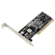 PCI To 2 Port SATA RAID Controller Card Sil3112 Chipset SATA PCI Controller Card picture