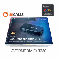 AVerMedia ER330 EzRecorder 4K Record Stream Capture UHD RJ45 USB Audio In Out picture