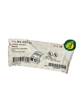 Lot - New Box of 10 Siemon Max Surface Mount Box 2 Port White MX-SM2-02 picture