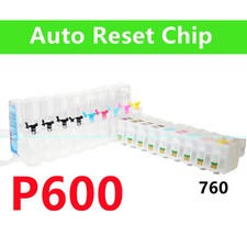 Refillable Empty Cis ciss ink system for SC P600 Printer T760 760 * picture