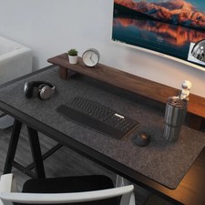Large Wool Felt Office Computer Desk Mat Cushion Desk Table Keyboard Mouse Pad picture