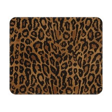 Brown Leopard Mouse Pad 9.5x7.9 Inch with Anti-Slip Rubber Base | Cheetah Pri... picture