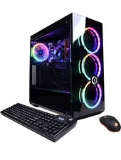 CyberpowerPC Gaming PC AMD Ryzen 3 3100 3.6GHz, Radeon RX 550 2GB *Glass CRACKED picture