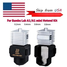 Hotend Kit 0.2-0.8mm Stainless steel nozzle For Bambu Lab A1/A1 Mini 3D Printer picture