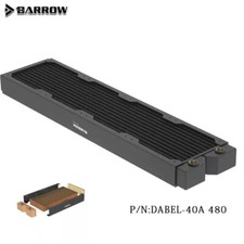 Barrow Dabel-40a Copper Radiator 40mm Thickness for 120mm Fans 120/240/360/480 picture