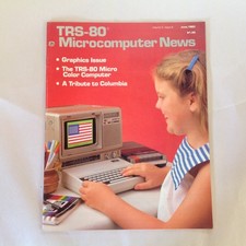 Vintage Jun 1983 TRS-80 Microcomputer News Graphics Issue Columbia Tribute Micro picture