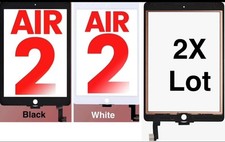 ✅ 2X iPad Air 2 Touch Screen Digitizer Replacement A1566 A1567 OEM Lot picture