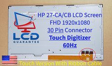 HP 27-CB0244 FHD Borderless Replacement Touch Screen Panel With Touch Glass picture