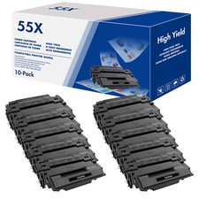 CE255X Toner Cartridge compatible for HP LaserJet P3015x P3016 M525f M525dn LOT picture