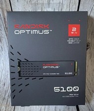 SanDisk Optimus 5100 2TB M.2 2280 NVMe PCIe 4.0 x4 SSD BRAND NEW picture