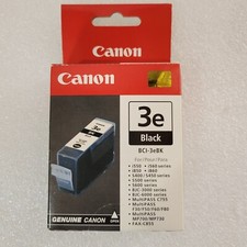 GENUINE Canon 3e Black Ink Cartridge BCI-3eBK  NEW SEALED picture