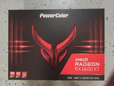 BOX ONLY PowerColor Red Devil Radeon RX 6600 XT Retail Packaging - NO GPU picture