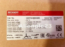 AX5112-0000-0200 BECKHOFF Servo Drive picture