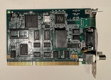 Vintage 1991 SMC/WDC 8013EPC 16-Bit ISA LAN Card Network Adapter picture