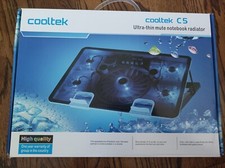 Cooltek C 5 Ultra-thin Mute Notebook Radiator 5 Quiet Fans  picture