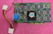 3DFX Voodoo Banshee 16MB VGA AGP GPU Video Card for Retro Gaming working #DMD picture