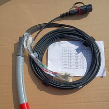 SENKO OM3 MPO to 12 LC Fiber Cable 30FT Armored LSZH 50um MMF picture