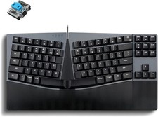 PERIBOARD335BL Wired Ergonomic Mechanical Compact Keyboard Blue Switches US picture
