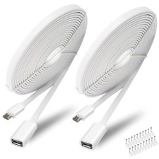 SIOCEN 2 Pack 13FT Micro USB Extension Cable for Zmodo,Male to Female Extender picture