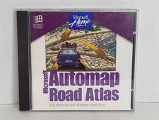 Vintage NOS 95' Microsoft Home Automap Road Atlas 3.5