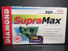 Diamond SupraMax Pro 56K PCI Fax Modem Brand New Sealed picture
