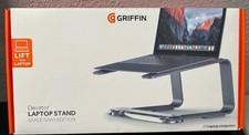 Griffin Elevator Laptop Stand/Riser Space Gray Aluminum Anti-Slip Airflow picture