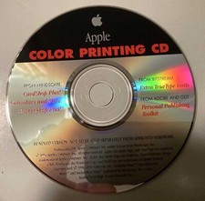 Apple Color Printing CD - 1996 picture