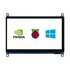 7inch QLED Quantum Dot Display 1024×600 Capacitive Touch LCD G+G Toughened Glass picture
