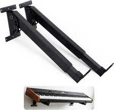 Keyboard Wall Mount Stand with Adjustable Angle, 13–20 Inch Adjustable Piano & S picture