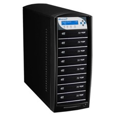 8 Target Network Blu-ray DVD CD Duplicator USB 3.0 + 500GB HDD SharkNet-8T-BD-BK picture