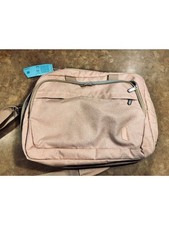 Bagsmart Pink Laptop Backpack With Multiple Compartments Adjustable Straps & Dur picture