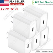 20W Fast Charger PD USB C Power Adapter For iPhone 14 13 12 Pro Max 11 XR 8 iPad picture
