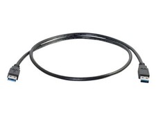 C2G 3.3ft USB Cable, USB A to USB A Cable, USB 3.0 Cable, M/M, 54170 picture