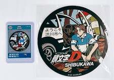 Initial D Mouse Pad & Manhole Card Shibukawa City Movie Location Promo Card Set picture