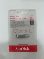 SanDisk Ultra Dual Drive Luxe 32GB USB Type-C Flash Drive SDDDC4-032G New Sealed picture