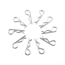 Muchmore Racing Stainless steel Body clips SMALL (10pcs.)  - RC Addict picture