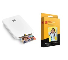 KODAK Step Slim Instant Mobile Photo Printer – Wirelessly Print 2x3” White picture