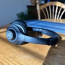 JLab Studio Pro Wireless Bluetooth On-Ear Headset Boom Mic Noise Cancel Black picture