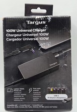 Targus 100W Universal USB-C Charger APA139 Apple Dell HP Acer ASUS Lenovo & More picture