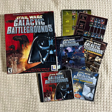 Star Wars Galactic Battlegrounds PC Big Box Bundle + Clone Campaigns Expansion picture
