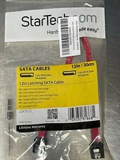StarTech.com 12in Latching SATA Serial ATA Cable LSATA12 picture