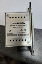 Crestron DM-RMC-4K-100-C-1G-W-T Wall Plate 4K DigitalMedia 8G+ Receiver/Room Con picture