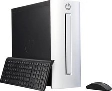 HP Pavilion desktop with 32 Inch Samsung Curved Monitor picture