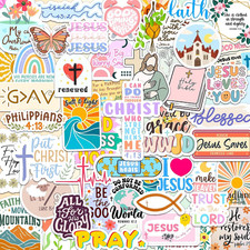 130Pcs God Is Greater Sticker Pack by  - Inspirational Christian Stickers, Bible picture