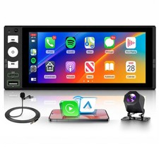 Android Single Din Car Stereo Wireless Carplay Android Auto picture